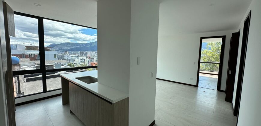 Vendo Departamento, a Estrenar, Dos Dormitorios, Balcón. Sector Quiteño Libre