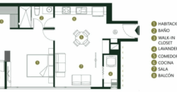 Vendo Suite, a Estrenar, Un Dormitorio, Balcón. Sector Quiteño Libre