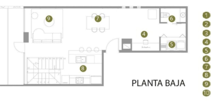 Vendo Departamento, a Estrenar, Dos Dormitorios, Dúplex. Sector Quiteño Libre