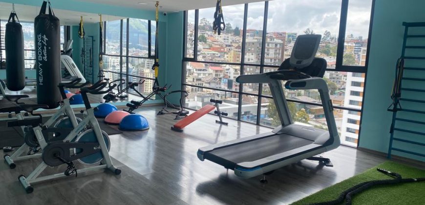 Vendo Departamento, Dos Dormitorios, Parqueaderos, Bodega. Sector La Carolina