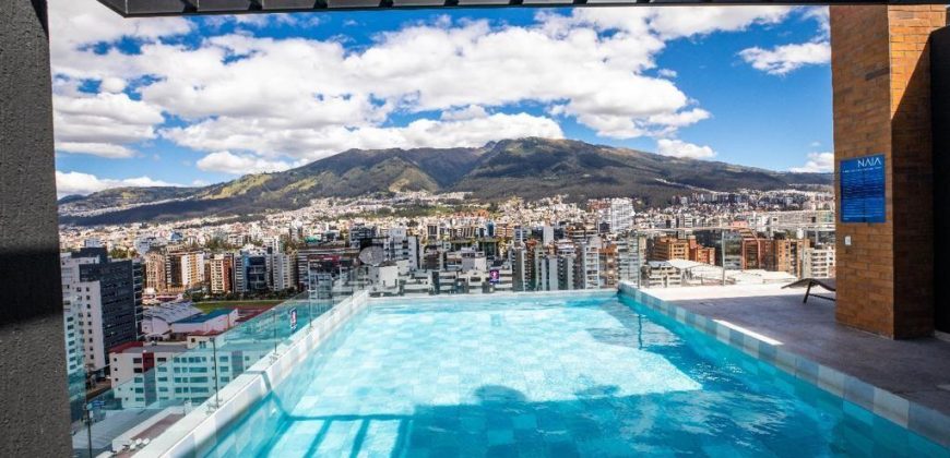 Vendo Departamento, Dos Dormitorios, Parqueaderos, Bodega. Sector La Carolina