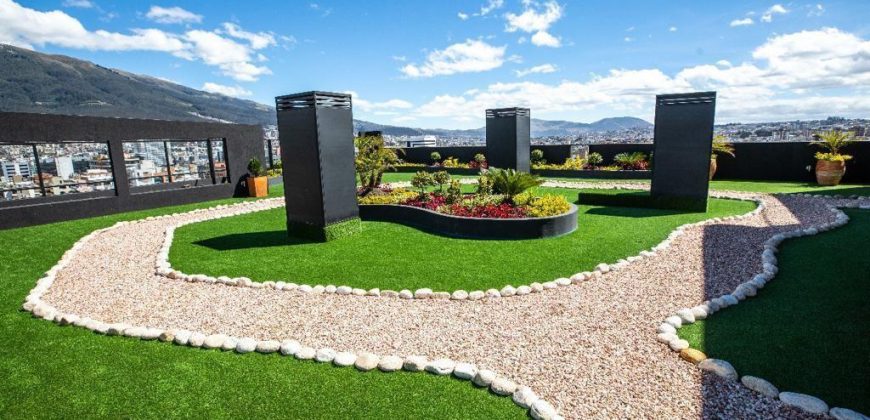 Vendo Departamento, Dos Dormitorios, Parqueaderos, Bodega. Sector La Carolina