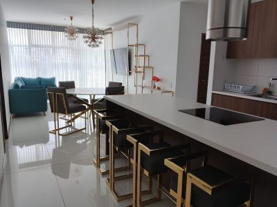 Rento Departamento, Amoblado, Tres Dormitorios. Sector La Carolina