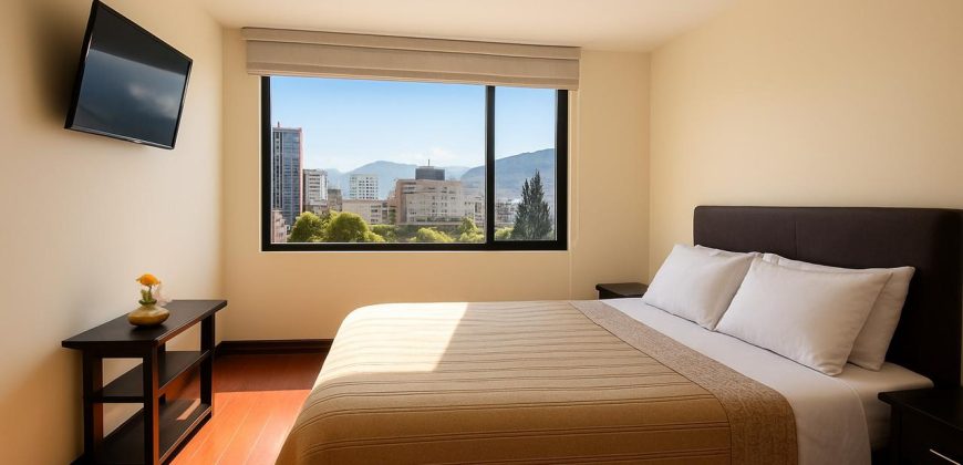 Vendo Suite, Amoblada, Un Dormitorio, Parqueadero. Sector Los Granados