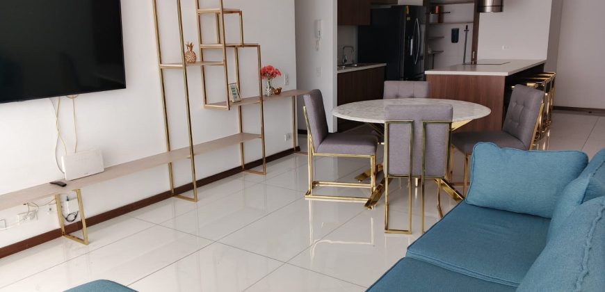 Rento Departamento, Amoblado, Tres Dormitorios. Sector La Carolina