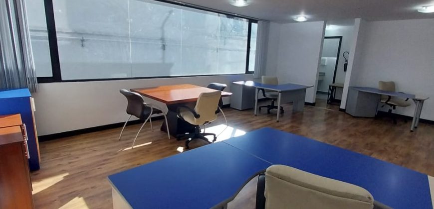 Rento Oficina, Amoblada, Parqueadero. Sector El Batán