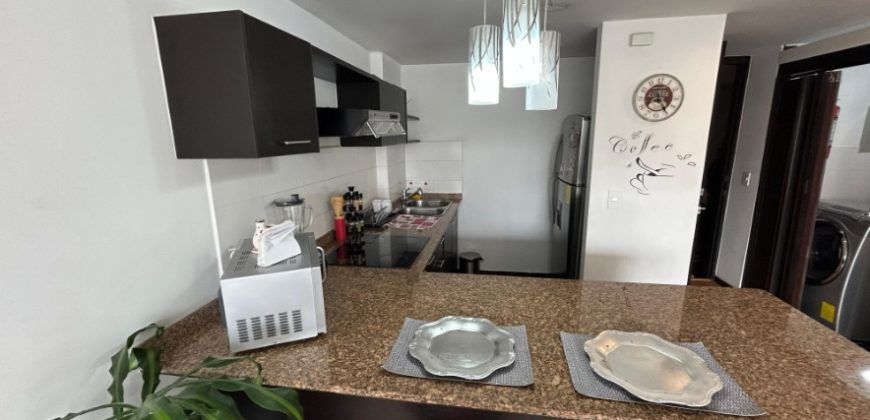 Rento Suite, Un Dormitorio, Amoblado, Parqueadero, Balcón. Sector 12 de Octubre