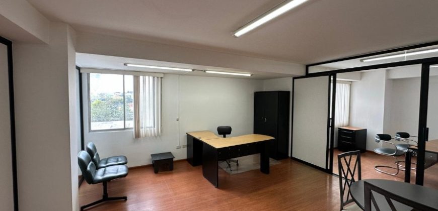 Rento Oficina, Amoblada, Parqueadero. Sector La Carolina